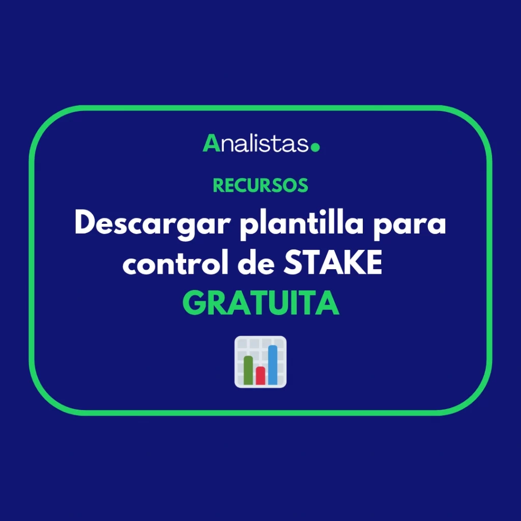 Descargar Plantilla Gratuita Stake para Control de Apuestas Deportivas